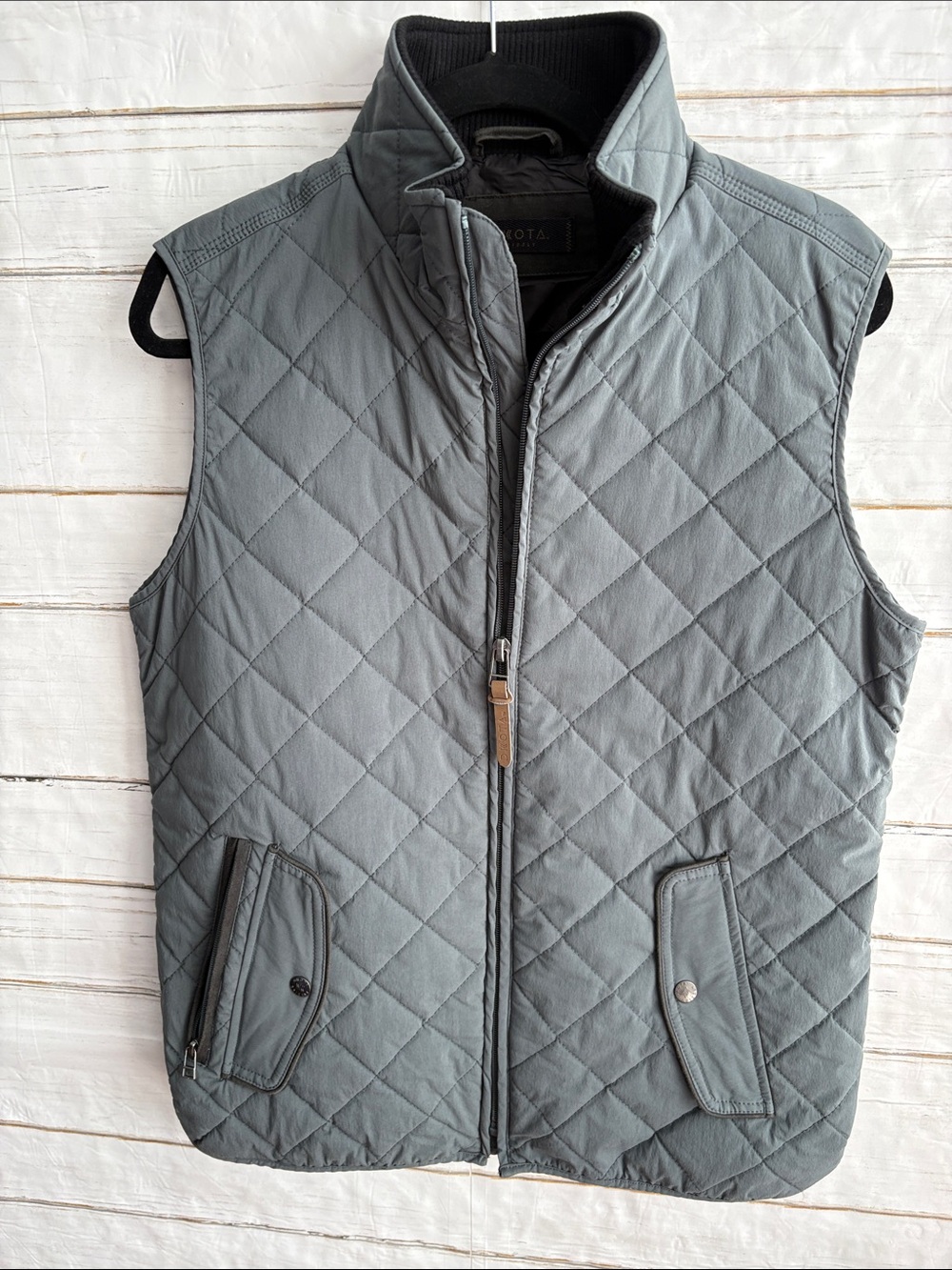 Dakota Grizzley Green Quilted Vest